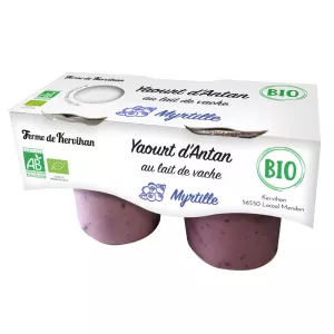 Yaourt Antan Bio Myrtille 2x12
