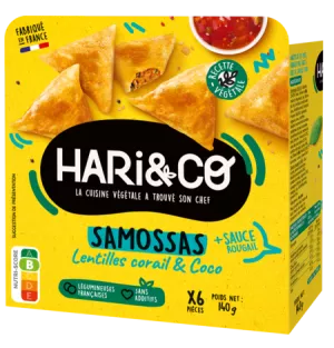 Samossas Lentilles Corail Et C