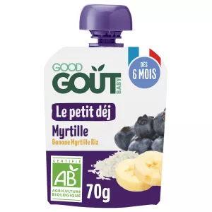 Petit Déj Myrtille 70g - GOOD GOUT