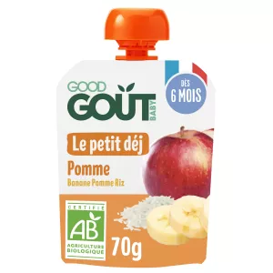 Petit Déj Pomme 70g - GOOD GOUT