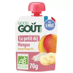 Petit Déj Mangue 70g - GOOD GOUT