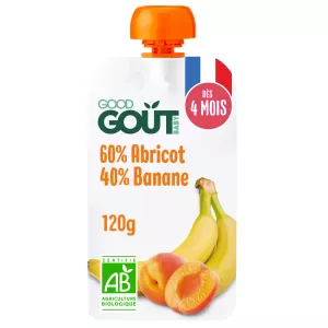 Banane Abricot 120g - GOOD GOUT