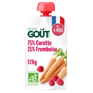 Carotte Framboise 120g - GOOD GOUT