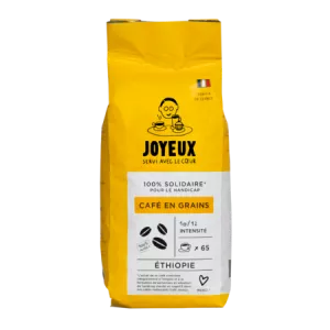 Ethiopia 500g kahawa ya nafaka - CAFE JOYEUX