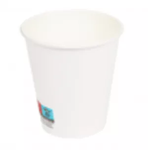 Juego de vasos de papel blanco de 50 piezas 200 ml 7 oz