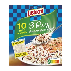 5x90g SC 3 Riz 10 LustUcru - LUSTUCRU