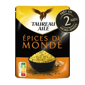 RIZ EXPRESS Basmati épices 220g -TAUREAU AILE