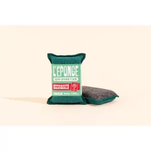 Eponge Lavable Grattante Vert - INGA