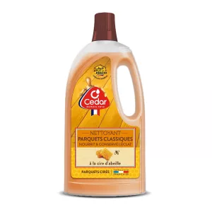 Nettoyant Ménager Sols Parquets Classiques à la Cire d'Abeille 1L - O'CEDAR