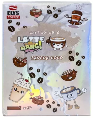 Café Soluble Latte Bang Saveur Coco 170 Gr - ELYS