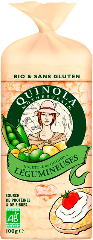 Galette Quinoa Legumin.bio 100