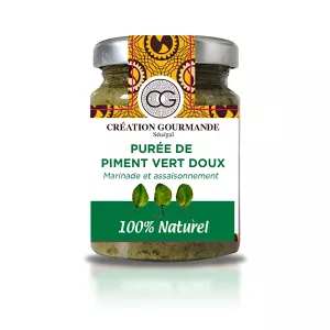 Pate De Piment Vert 100g - Seneafood