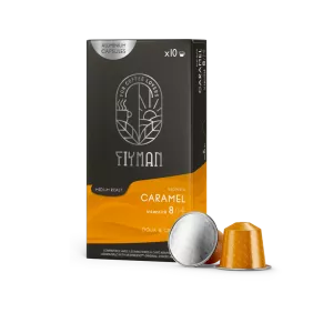 Capsules De Café Compatible Nespresso  Goût Caramel  X10 - FIYMAN