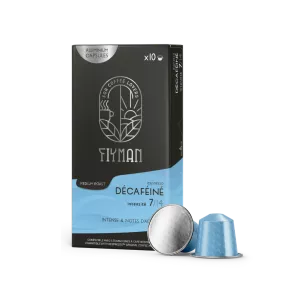 Capsules De Café Compatible Nespresso Décaffeiné  X10 - FIYMAN