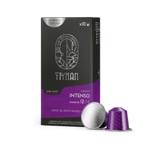 Capsules De Café Compatible Nespresso Intenso  X10 - FIYMAN