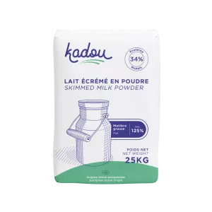 स्किम्ड मिल्क पाउडर 25 किग्रा 34% प्रोटीन - KADOU