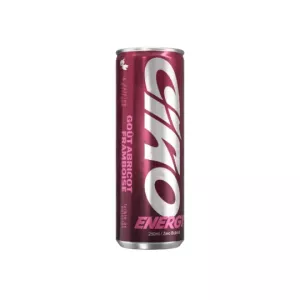 Boisson Énergisante Abricot Framboise 25cl - CIAO ENERGY