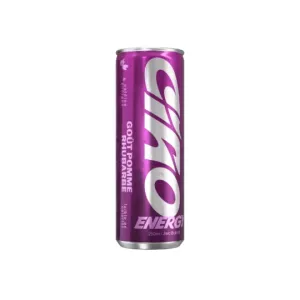 Boisson Énergisante Pomme Rhubarbe 250ml - CIAO ENERGY