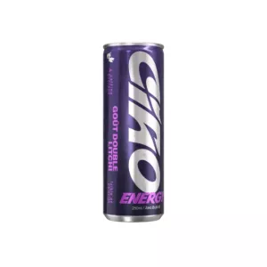 Boisson Énergisante Double Litchi Caféine et Guarana 25 cl - CIAO ENERGY