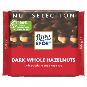 البندق الأسود الكامل 100 جرام - Ritter Sport