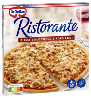 Bolognese ve peynirli pizza Bolognese e Formaggi 375 g - RISTORANTE