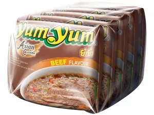 Soupe Nouilles Boeuf Pack 5x60g - YUM YUM