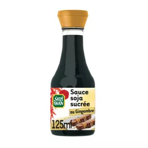 Molho doce de soja com gengibre 125ml - SUZI WAN