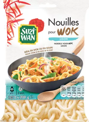 Mì udon nấu sẵn cho chảo - SUZI WAN