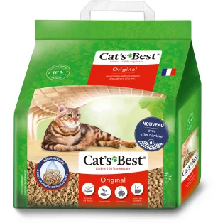 Litière Pour Chat Végétale Agglomérante 3kg - Cat's Best