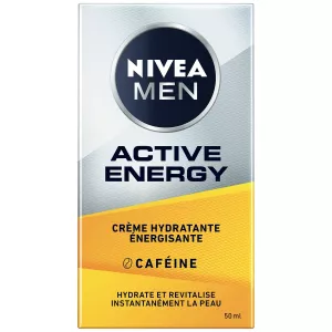 Crème Visage Énergisant Homme Anti-fatigue Caféine Guarana 50ml - NIVEA