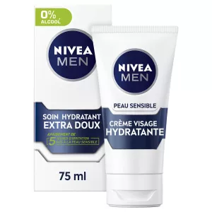 Crème Visage Homme Hydratante Peaux Sensibles 75ml - NIVEA
