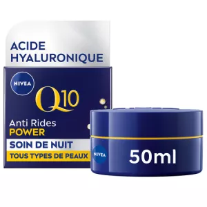 Soin Visage de Nuit Raffermissant Q10 Anti-Rides 50ml - NIVEA