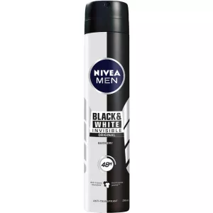 Déodorant Spray Homme Anti-transpirant Black & White 200ml -NIVEA