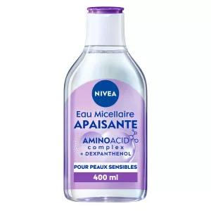 Eau Micellaire Démaquillante Peaux sensibles Apaisante 400ml - NIVEA