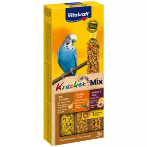 Kräcker Friandises Pour Perruche œuf, Fruit & Miel - Vitakraft