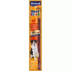 Beef Stick Dinde Récompense Pour Chiens, 12g - Vitakraft