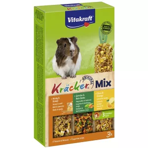 Kracker Aliment Pour Cochons D'inde Assortiment Trio-mix - Vitakraft