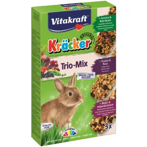 Kracker Aliment Pour Lapins Nains Assortiment Trio-mix - Vitakraft