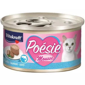 Aliment Pour Chat Mousse Saumon 85g - Vitakraft