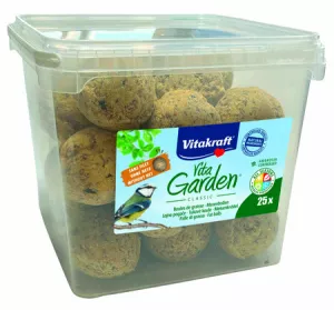 Boule de graisse pour les oiseaux du jardin sans filet Vita Garden Classic x25 - VITAKRAFT
