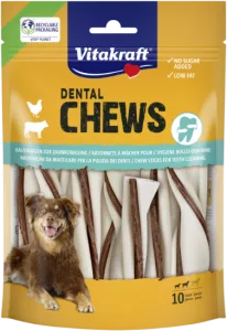 Xương gặm xoắn Dental Chews cho chó x10 - VITAKRAFT