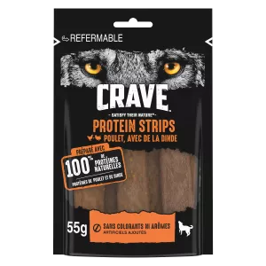 Crave Dog Dinde Plet 55g