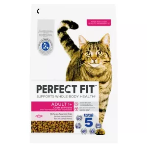 Croquettes pour chat adulte stérilisé Riche en Saumon 2,8kg - PERFECT FIT