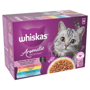 Pâtée pour chat adulte en sauce fusions des saveurs 1kg - WHISKAS