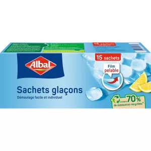 Alb Sachets Glacon 15 Sacs