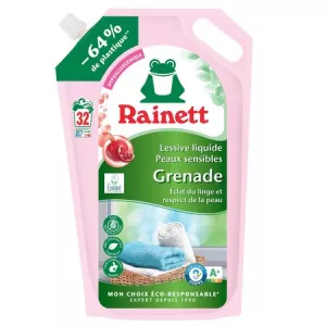 Lessive liquide Hypoallergénique Grenade Ecolabel 1;6L - RAINETT