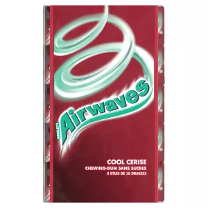 Chewing-gum Cool Cerise Sans Sucres 5x10 - Airwaves