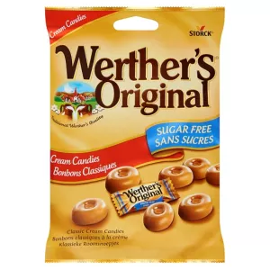 Pipi ya kawaida bila sachet ya 70g - WERTHER'S ORIGINAL