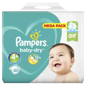 Couches bébé T4+ X80 - PAMPERS