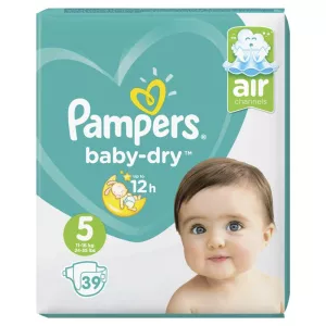 Couches bébé T5 X39 - PAMPERS